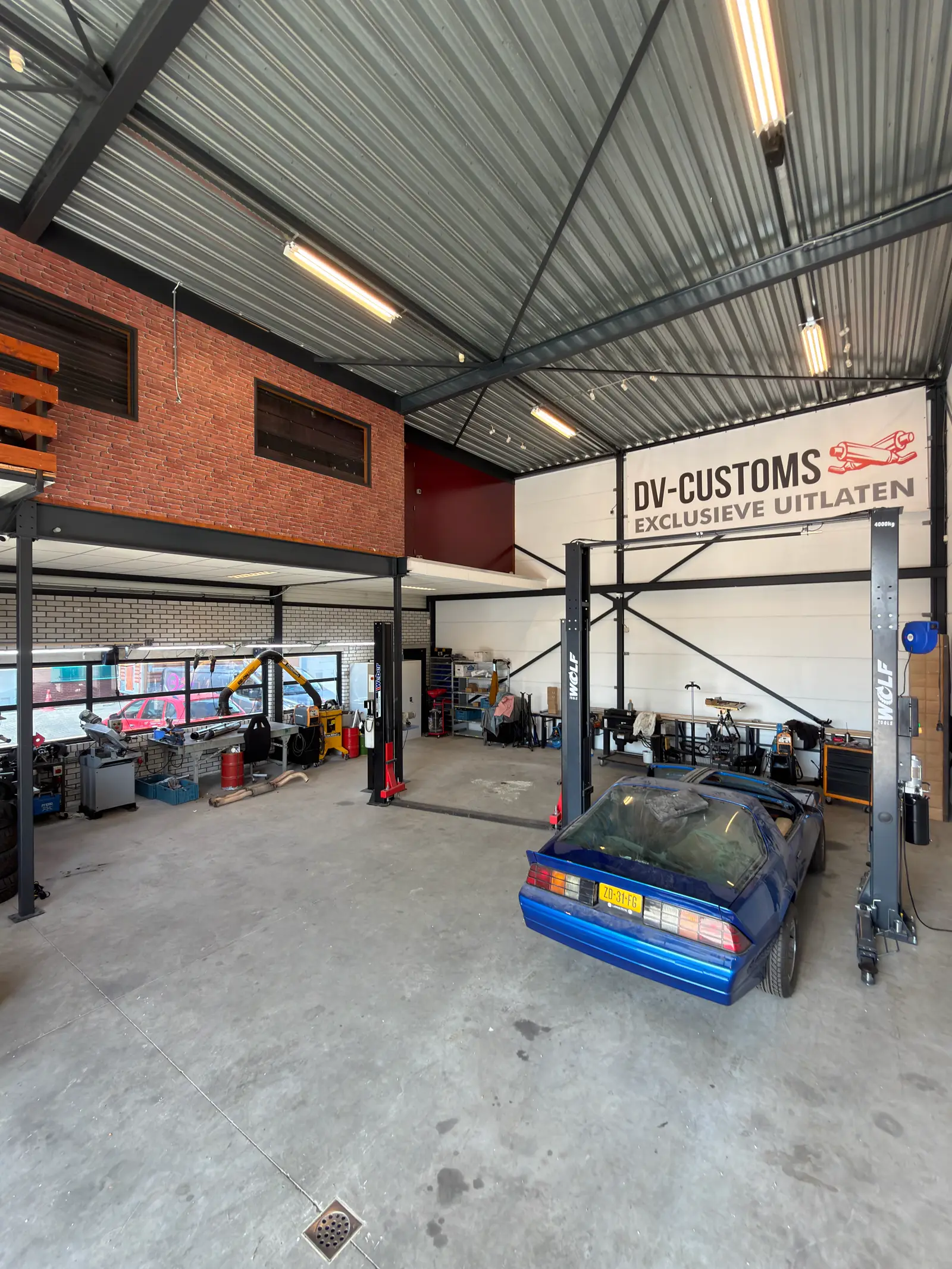 DV Customs werkplaats in Maasdijk