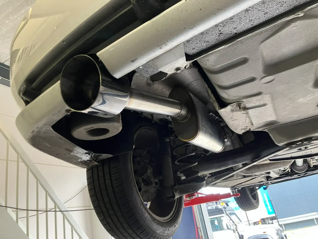 Peugeot magnaflow demper met 5inch sierstuk