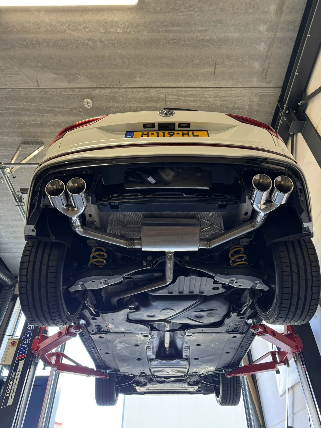 Dubbele uitlaten — DV Customs