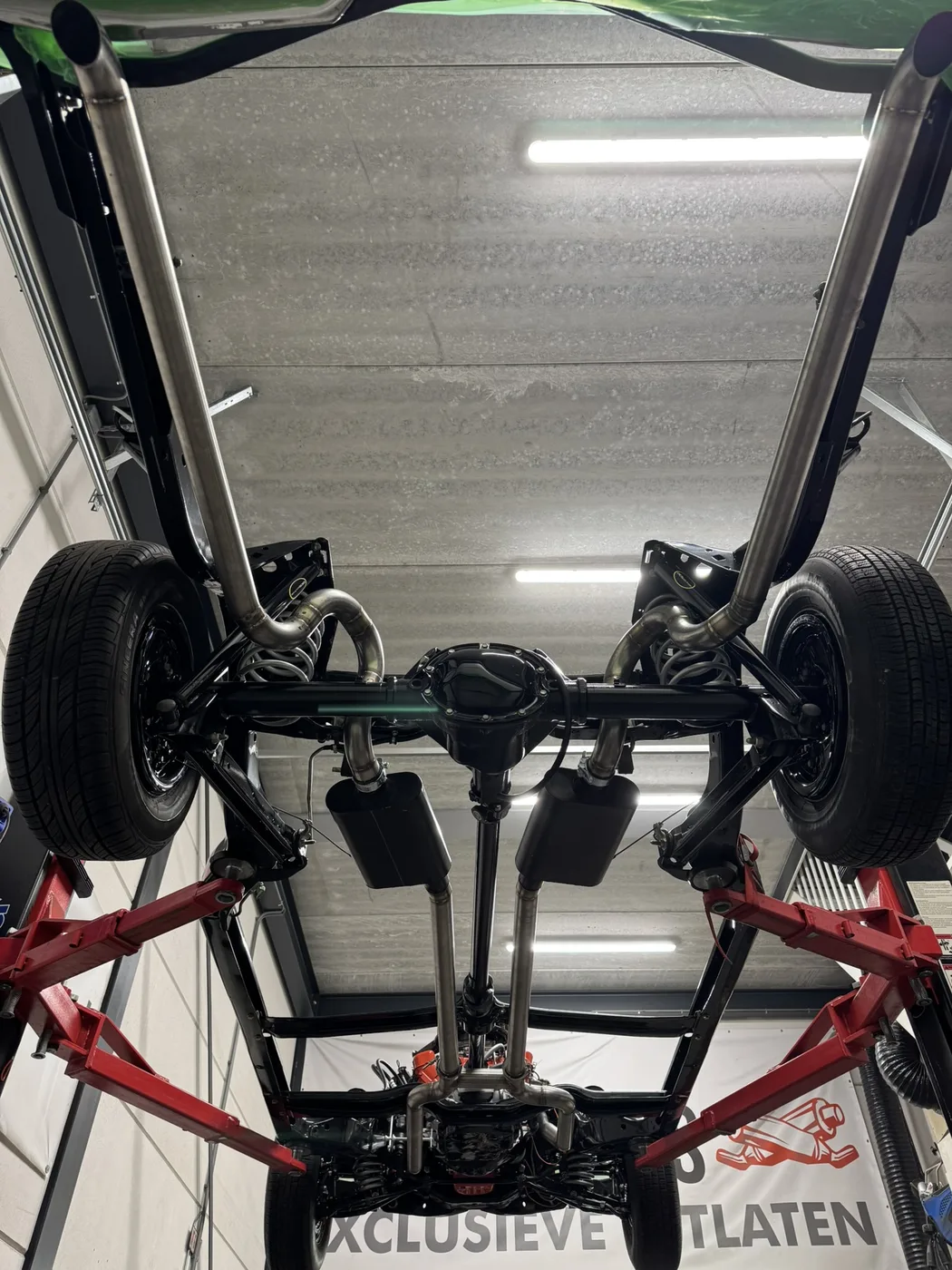 Rvs uitlaat opmaat oldtimers — DV Customs